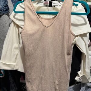Apt. 9 Shimmery Blush Tank Top